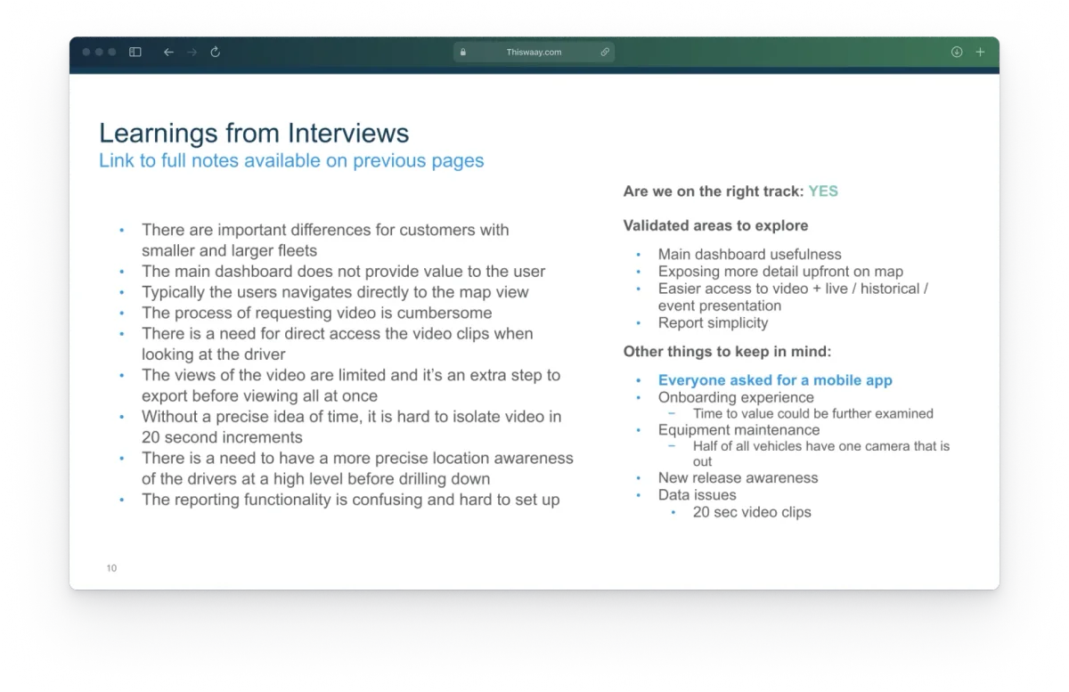 Redesigned media experience concepts for the Vestige platform